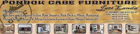 Contoh spanduk warung kopi sederhana. Spanduk Pondok Cabe Furniture Jati Belanda