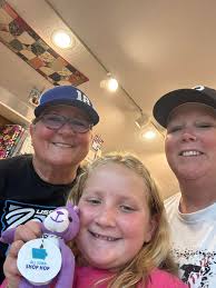 Finished projects from the shop hop