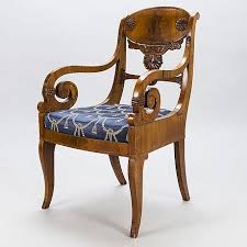 A Russian Biedermeier Chair Ca 1820 1840s Bukowskis Biedermeier Chairs Chair Furniture Chair