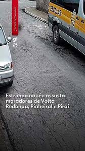 Estrondo no céu assusta moradores de cidades no interior do Rio; veja VÍDEO