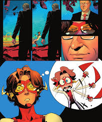 Best of the Week in Panels! Justice League Unlimited #5 By Mark Waid, Dan  Mora, Tamra Bonvillain, & Dave Sharpe Creative teams must have so much fun  with Bart.