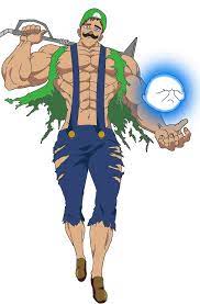 Escanor best moments from anime nanatsu no taizai ( the seven deadly sins ) in this video i used all seasons, the seven. Traced Over Escanor To Make Him Luigi Nanatsunotaizai