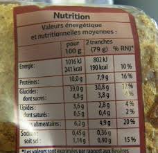 Pain De Mie Complet Special Sandwich Dia 550 G 14 Tranches