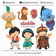 Cute Aladdin Clip Art Cute Prince Sticker Jasmine Clip Art Etsy In 2021 Aladdin Princess Sticker Aladdin Party