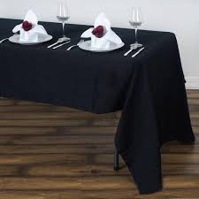 60x126 Black Rectangle Chambury Casa 100 Cotton Tablecloth Cotton Tablecloths Table Cloth Tablecloth Sizes