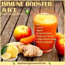 Booster Drink Healthy Juice Recipes Juicing For Health Healthy Juices
