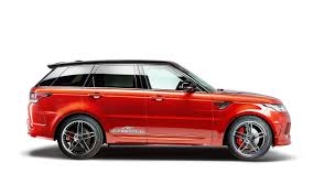 2014 Red Ac Schnitzer Land Rover Range Rover Side View Wallpaper Car Wallpapers 50014