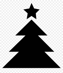 These christmas tree templates come in different sizes and shapes. Christmas Tree Computer Icons Black Christmas Tree Vector Hd Png Download Vhv
