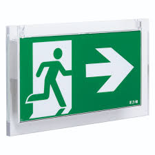 An individual brought in at short notice to replace a member of staff, a. High Quality Self Contained Emergency Exit Sign Crystalway Eaton