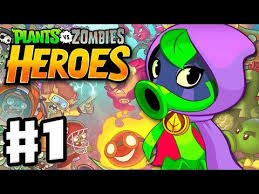 Plants Vs Zombies Heroes Gameplay Walkthrough Part 1 Green Shadow Hero Intro Ios Android Plants Vs Zombies Hero Zombie