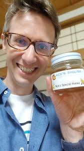 Sharing honey with preschoolers was delicious