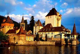 Windows Schloss Oberhofen Castle Switzerland Picture Download Best Free Images