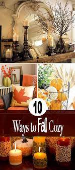 Fall Decorating Ideas 25 Ways To Make Your Home Fall Cozy The Budget Decorator Fall Decorating Projects Decor Fall Home Decor
