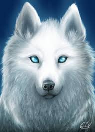 Just a geek trynna make art. White Fantasy Anime Wolf Novocom Top