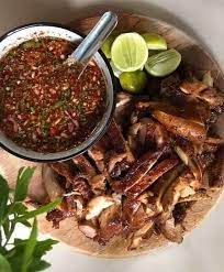 Insyallah nanti saya kongsikan resepi daging. Ayam Meraung Cicah Sos Ala Thai Bahan Perap Simple Je Tapi Serius Sedap Padu Pa Ma