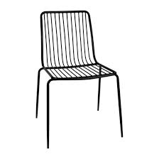 Bolero Steel Wire Dining Chairs Pack Of 4 In 2020 Wire Dining Chairs Metal Dining Chairs Modern Style Chairs