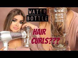 Water Bottle Hair Curls Hack It Works Insane Viral Video Youtube Curled Hairstyles Diy Hair Curls Blow Dry Hair