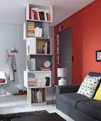 Colonne l.30 x h.116 x p.30 cm, blanc, essential. Des Caissons Spaceo Qui Creent Une Colonne Originale Leroy Merlin
