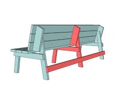 Picnic Table That Converts To Benches Build A Picnic Table Diy Picnic Table Folding Picnic Table Plans