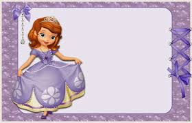 Free templates for party boxes, gift boxes or party souvenirs. Sofia The First Free Printable Invitations Or Photo Frames Oh My Fiesta In English