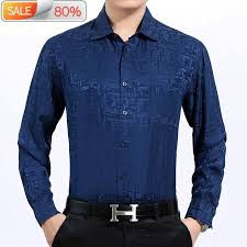 Non seulement, elle vous apporte une touche d'élégance sobre et raffinée mais vous maintient. 100 Silk Men Summer Blue White Dress Shirt Man 2020 Gentlemen Button Chemise Homme Manche Longue 33a3 B21942 Casual Shirts Aliexpress