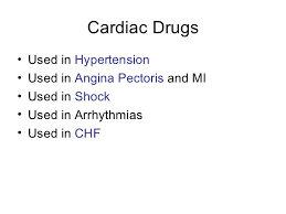 Nursereview Org Pharmacology Cardiovascular Drugs