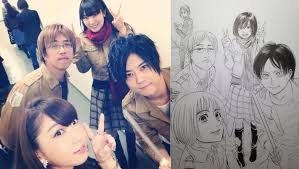 Eren yeager is the main protagonist of the anime/manga series attack on titan. Hajime Isayama Drew The Attack On Titan Voice Cast As Their Characters Soranews24 Japan News