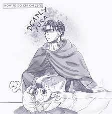 Learn how to draw anime pictures using these outlines or print just for coloring. A Not Spoiler Free Blog How Levi Do Cpr On Zeke