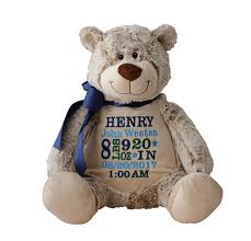 Birth Announcement Personalized Stuffed Animals Personalized Stuffed Animal Stuffed Bear Benjamin Buddy Bear Embroider Buddy Classic Personalized Stuffed Animals Baby Shower Gifts Personalized Baby Gifts