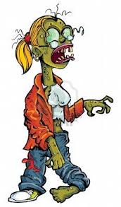 See cartoon zombie stock video clips. Cartoon Zombie Woman With Glasses Isolated On White Stock Photo Zombie Cartoon Zombie Drawings Zombie Illustration