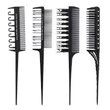 Professional Hair Styling Combs Set Rat Tail Comb Teasing Salon Barber Stylists Hair Dye Coloring Tools De Professional Hairstyles Styling Comb Rat Tail Comb