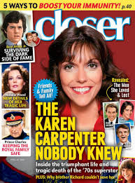 Karen graces the cover of this week's issue of Closer Weekly,