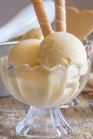 Peach Ice Cream 2 Scoops In A Glass Bowl In 2020 Peach Ice Cream Homemade Peach Ice Cream Peach Ice Cream Recipe