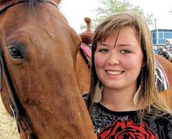 Rodeo queen contestants ride into Corning