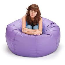 Acessentials132 Round Extra Large Shiny Bean Bag Multiple Colors Walmart Com Extra Large Bean Bag Big Bean Bag Chairs Beach Necessities