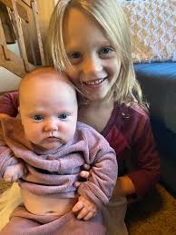 Family getting MRI scan for child