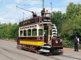 Beamish Newcastle Tram 114 Light Rail Old Train Street Cars