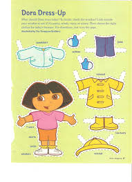 Dora The Explorer Paper Dolls Dora The Explorer Paper Toys