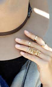 Rings And A Cute Hat Fall Essentials In 2021 Jewelry Fashion Accessories Beautiful Jewelry