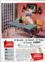 Advertising has come a long way since the '50s. Items Similar To 1950s Formica Kitchen And Dining Ad Large Size On Etsy Vintage Wall Decor Formica Dinette
