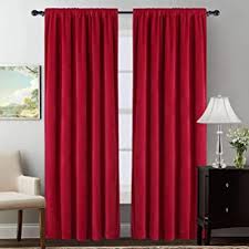 Get the best deals on brown velvet window curtains & drapes. Amazon Co Uk Red Velvet Curtains