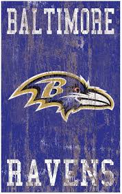 Baltimore Ravens Logo Sign Wall Art Baltimore Ravens Logo Raven Logo Baltimore Ravens Football