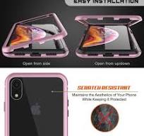 iPhone XR Case, Punkcase Magnetic Shield Protective TPU Cover W/ Tempered  Glass Screen Protector [Pink]