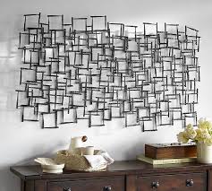 From framed wall art to metal prints to canvas prints, shutterfly has the perfect elements to complement your unique decorating scheme. Forged Metal Sculpture Wall Decor Pottery Barn