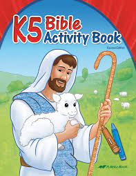 You may print as many as youd like! K5 Bible Activity Book Abeka 5 Year Old Kindergarten Bible Coloring And Activity Book Abeka Amazon Com Books