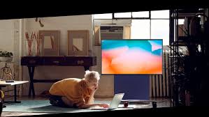 Tv Samsung The Sero Chega Ao Brasil Com Tela Que Gira E Fica Na Vertical Tvs Techtudo