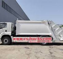 China ISUZU FTR 14CBM Waste Compactor Vehicle Manufacturers ...