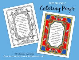 Occupy your kids while the grownups listen to a sermon; Praying For Our Leaders Coloring Page Flanders Family Homelife