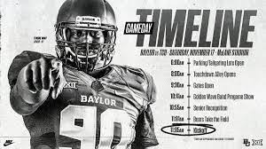 Baylor Sports Graphic Design Baylor Football Sports Design Inspiration