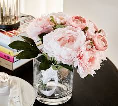 Faux Monique Lhuillier Floral Bloom Bundle Artificial Flowers Pottery Barn